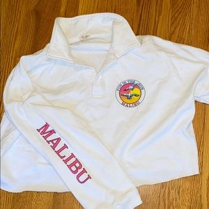 brandy melville cropped sweatshirt